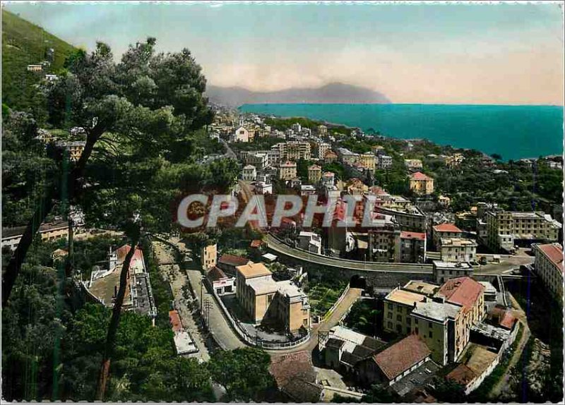 Modern Postcard Panorama Ge Nervi