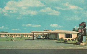 Vintage Postcard Delta Motel Ultra Modern Electric Heater Santee South Carolina