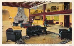 Postcard Lobby at The Hotel Noble in Blytheville, Arkansas~125437