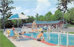 Winhen Motel - Narrowsburg, New York NY Postcard