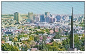 Calgary City Skyline, Calgary, Alberta, Canada, 40-60´s