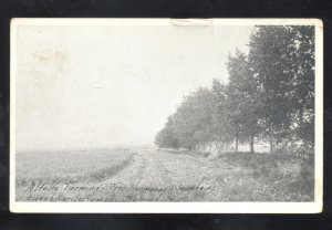 NEAR DEMING NEW MEXICO ALFALFA FARM FARMING VINTAGE POSTCARD NM1926