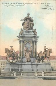 Austria Wien Kaiserin Maria Theresia Monument 1910