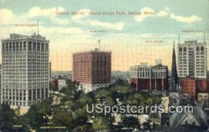 Grand Circus Park in Detroit, Michigan