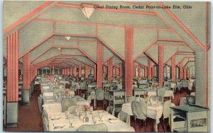 M-10003 Coral Dining Room Cedar Point-On-Lake Erie Ohio