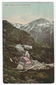 Typical Alaska Mine Mining Scene 1911 postcard