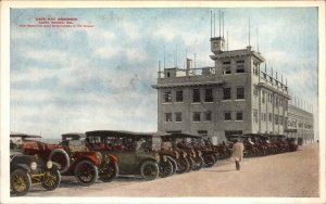Santa Monica CA California Caf Nat Goodwin & Cars c1915 Postcard 