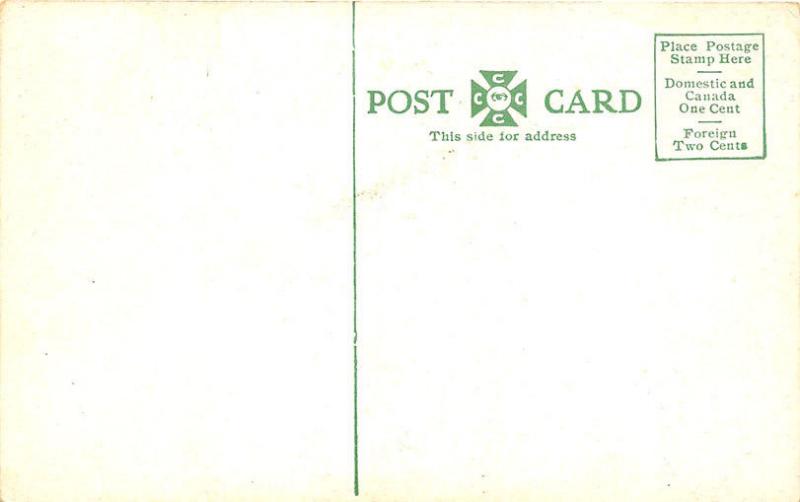 Lisbon Falls ME Central Railroad Station Train Depot Postcard
