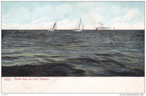 Yacht Race on Lake Ontario, Sailing Vessels, 00-10s