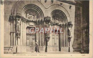 Postcard Old Strasbourg La Cathedrale South Portal