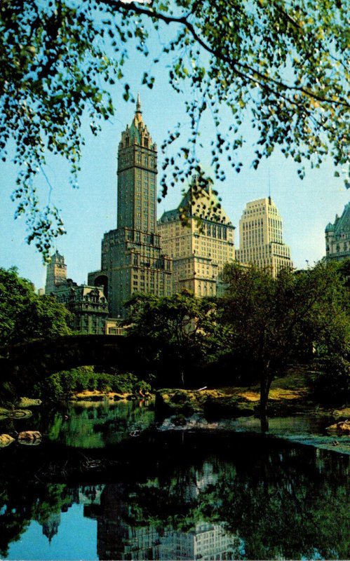 New York City Central Park and Fifth Avenue Hotels