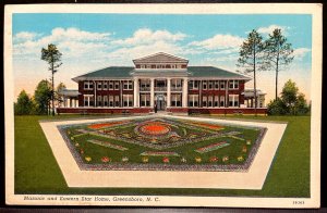 Vintage Postcard 1915 Masonic & Eastern Star Home, Greensboro, North Carolina NC