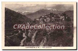 Postcard Old Lantosque Vue Generale