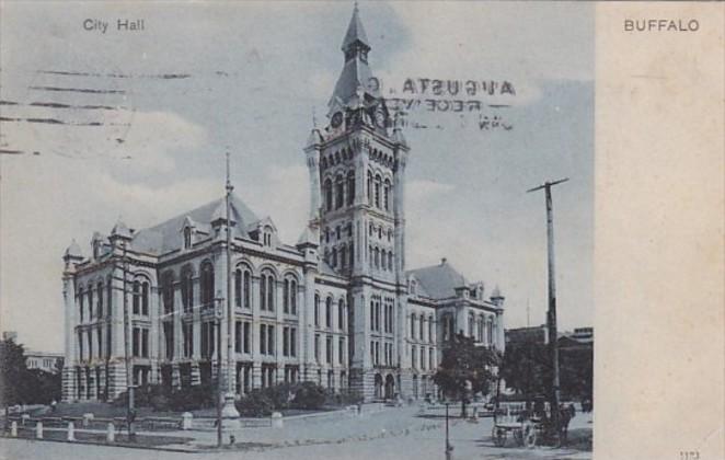 New York Buffalo City Hall 1905