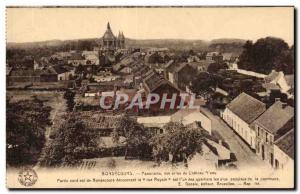 Bonsecours Old Postcard Panorama of the Castle View taken