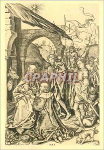 Modern Postcard Colmar 1450 Brisach 1491 Schongauer Painter Writer Adoration ...