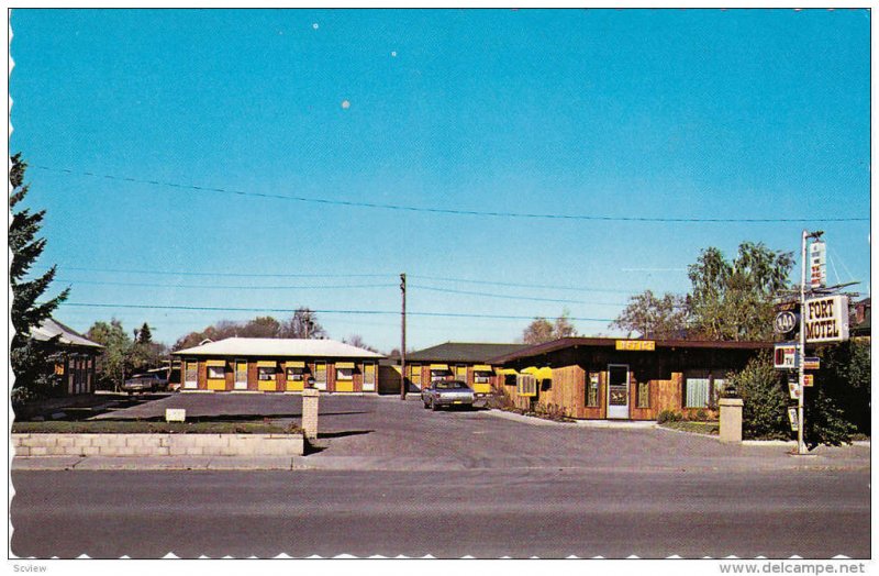 FORT MOTEL, Fort Macleod, Alberta, Canada, 40s-60s