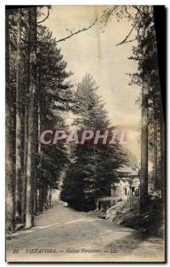 Old Postcard Vizzavona Foret House forestry
