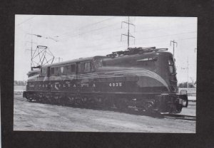 DE Amtrak Railroad Train Engine 4935 Wilmington Shops Delaware Postcard