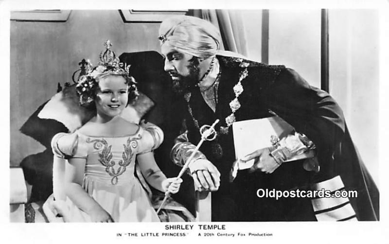 Actress Shirley Temple The Little Princess Unused 