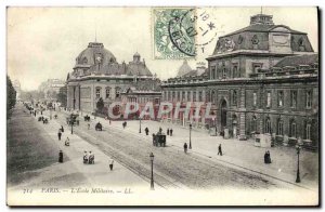 Old Postcard Paris L & # 39Ecole Military
