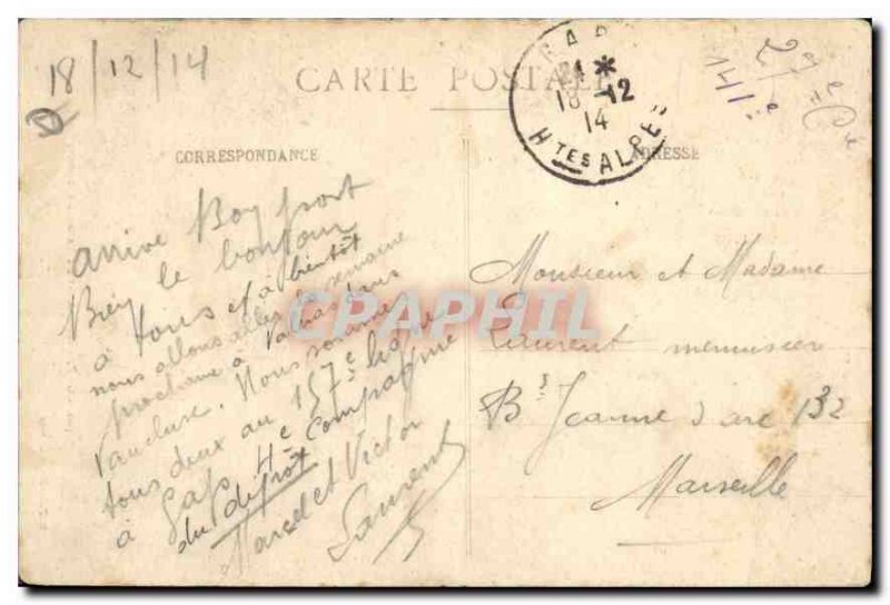 Postcard Old Gap General view