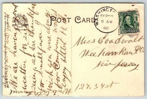 1907  Great Falls  Near  Washington DC   Postcard