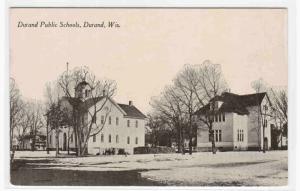 Public Schools Durand Wisconsin 1910c postcard