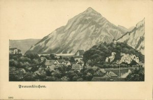 austria, FRAUNKIRCHEN, Panorama (1899) Postcard