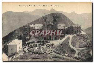 Postcard Old Pilgrimage of Our Lady of La Salette General view