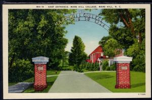 East Entrance Mars Hill College,Mars Hill,NC