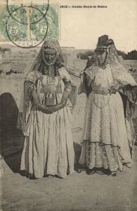 PC CPA ETHNIC, ALGERIE - OULEDS NAYLS DE BISKRA, VINTAGE POSTCARD (b7956)