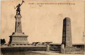 CPA VALMY-Les deux monuments sur le Plateau de la Lune (490529)