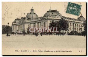 Paris Old Postcard Petit Palais (containing the collction Dutuit)