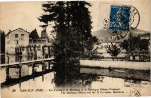 CPA BAR-sur-AUBE - Les vannages de mathaux et la montagne (197137)