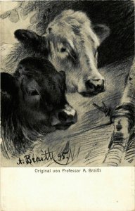 CPA AK Biberach a. d. Riss - Prof. A. Braith-Museum - Cattles GERMANY (912970)