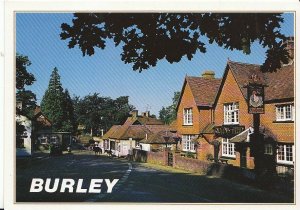 Hampshire Postcard - Burley    AB642