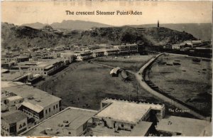 PC STEAMER POINT ADEN THE CRESCENT YEMEN (a32149)