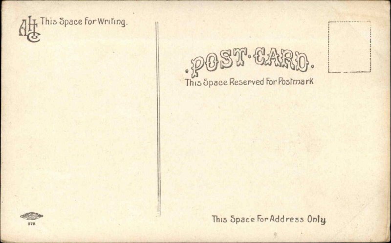 Seattle Washington WA Capitol Hill Thirteenth Ave c1910 Vintage Postcard