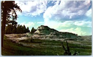 Postcard - Castle Geyser Cone, Yellowstone National Park - Wyoming