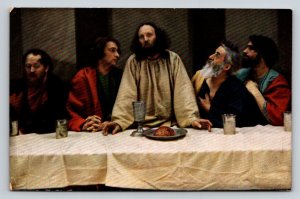 1922  Last Supper  Jesus Christ  Oberammergau Passion  Play  Germany  Postcard