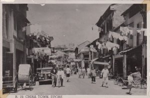 RPPC Postcard China Town Singapore China