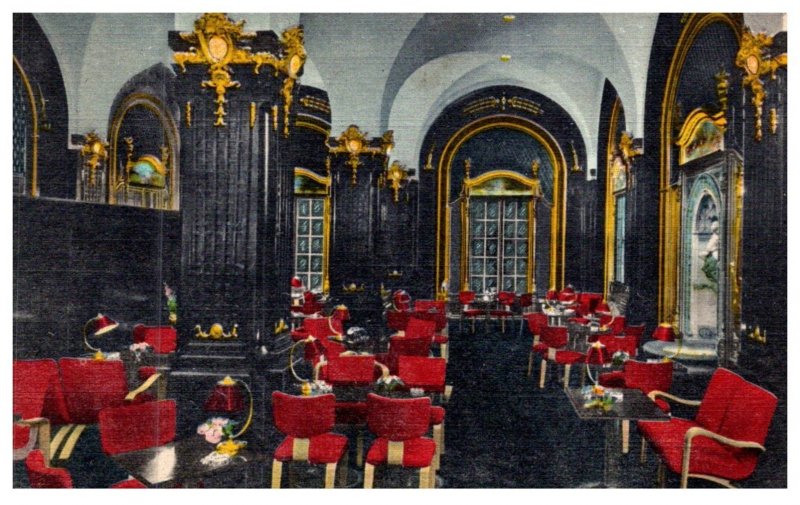 New York  City .   Prince George Hotel ,  Ebony dining room