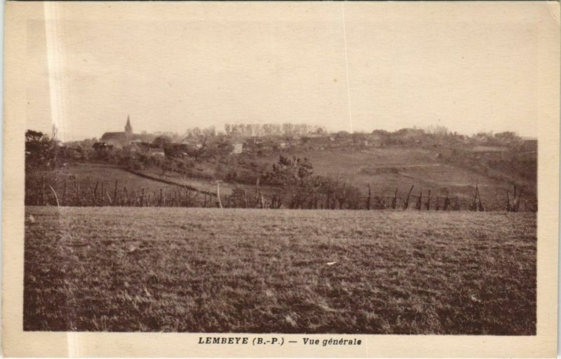 CPA LEMBEYE Vue Generale (1163385)