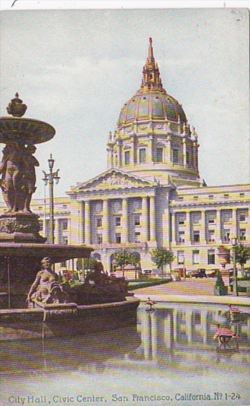 California San Francisco City Hall Civic Center