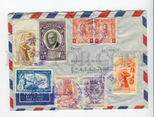 3162883 El SALVADOR Cover PAR AVION 1957 year