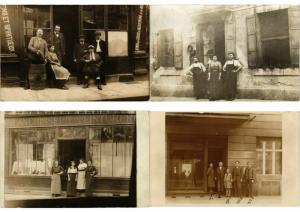 REAL PHOTO FRANCE CARTE PHOTO 94 CPA Lot of BETTER Incl. SHOPFRONTS !