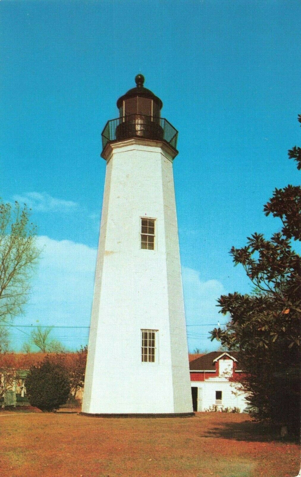 Postcard Old Point Comfort Lighthouse Fort Monroe Virginia Hippostcard