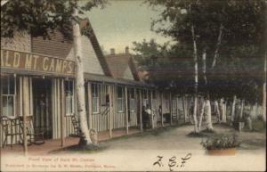 Rangeley Area - Bald Mountain Camps c1905 Postcard