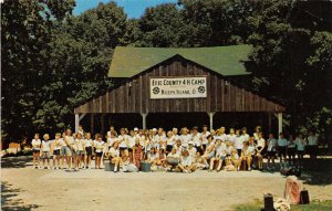Kelleys Island Ohio 1960s Postcard Erie County 4H Camp